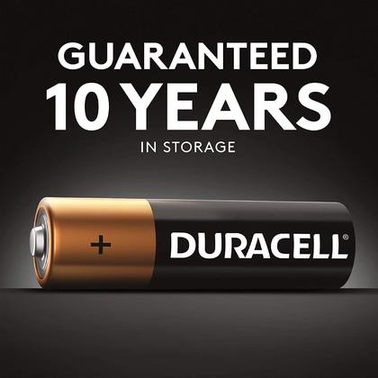 Duracell CopperTop D Alkaline Batteries, 2 Pack