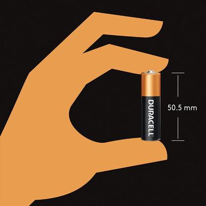 Duracell CopperTop D Alkaline Batteries, 2 Pack