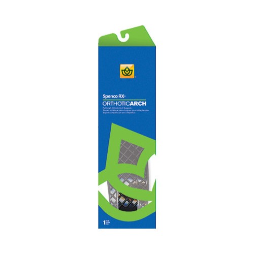 Spenco RX Full Length Arch Support Insoles, Size 2