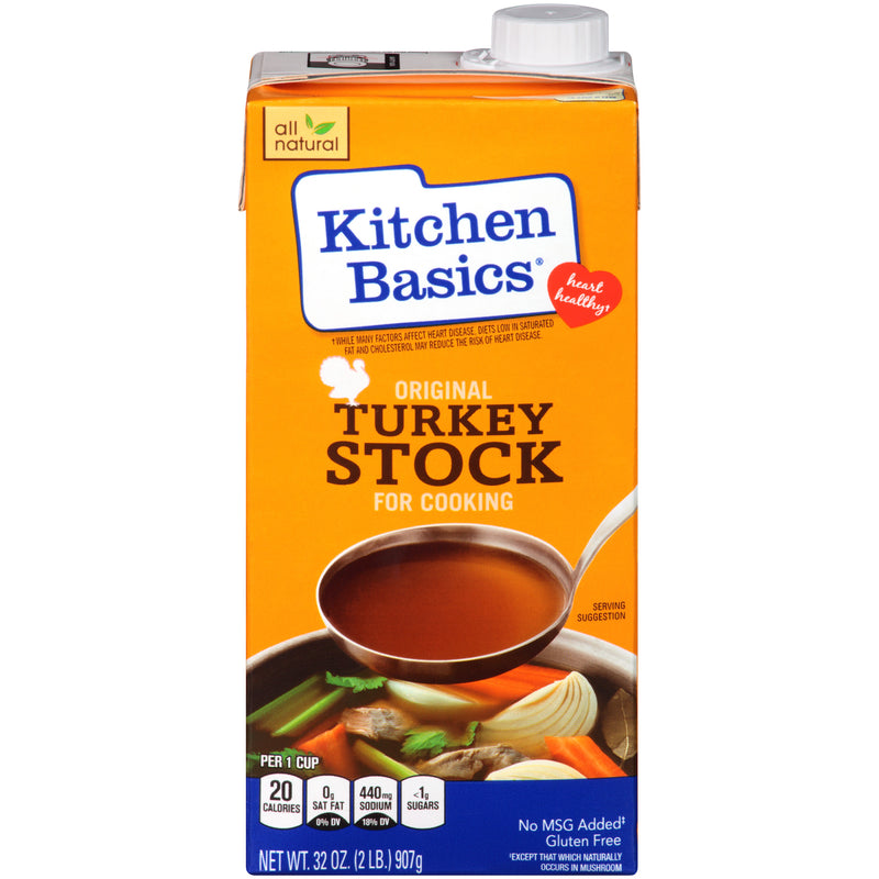 Kitchen Basics Gluten Free Original Turkey Stock, 32.0 fl oz