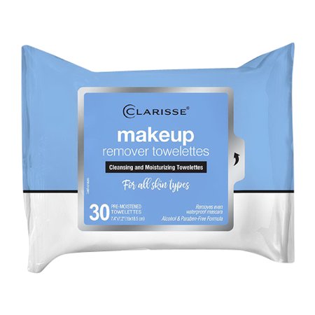 Clarisse Make-up Remover Towelettes  30 Count