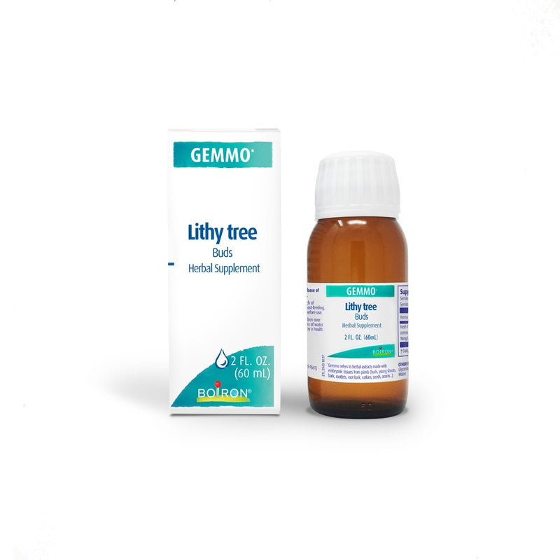 Boiron Gemmo Lithy Tree Buds Herbal Supplement Liquid, 2 fl oz