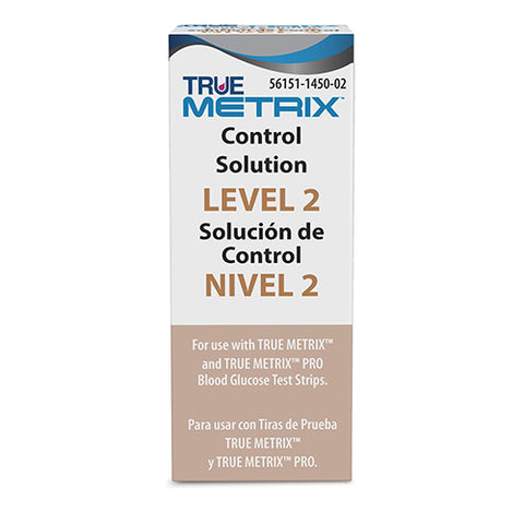 True Metrix Blood Glucose Control Solution, 3 mL