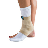 DonJoy Deluxe Elastic Ankle Brace, Medium, Tan