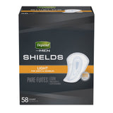 Depend Incontinence Shields for Men, 58 ct