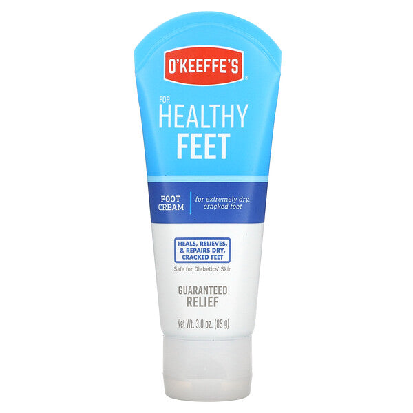 La crema de pies saludable de O'Keeffe 3oz