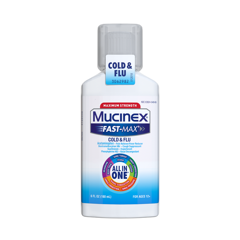 Mucinex Fast Max Severe Cold & Flu 6Oz