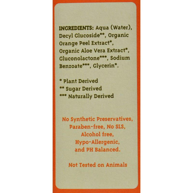 Blum Naturals Exfoliating Daily Cleansing Towelettes with Microbeads Orange 10ct