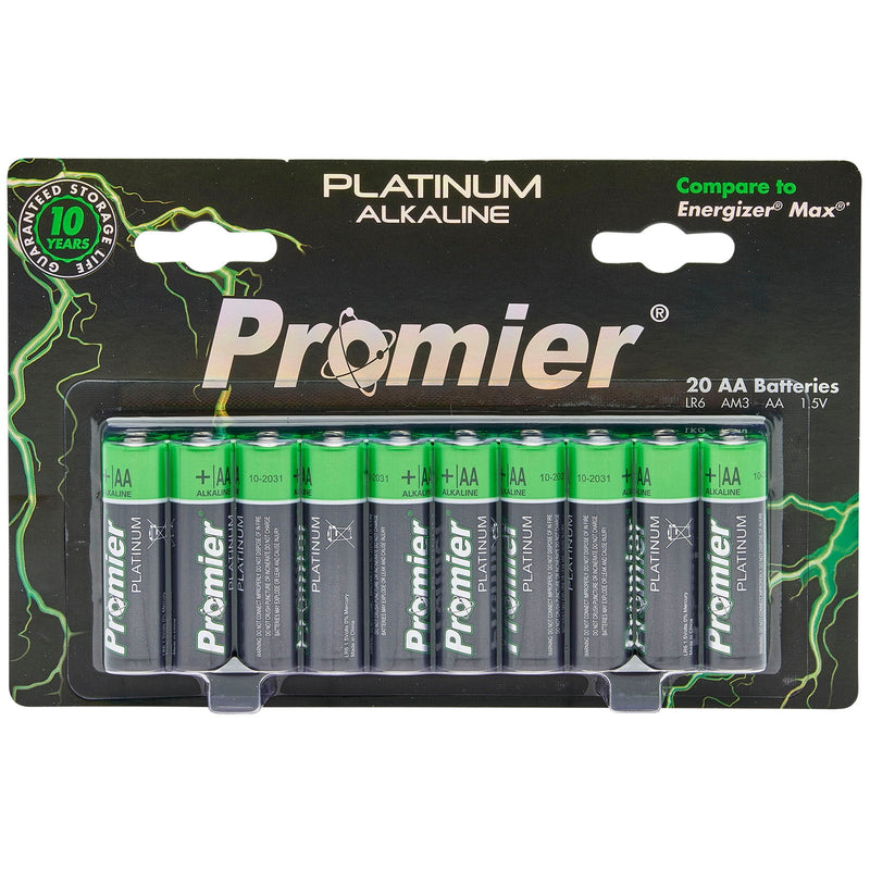 Promier AA Alkaline Battery 20 Pack