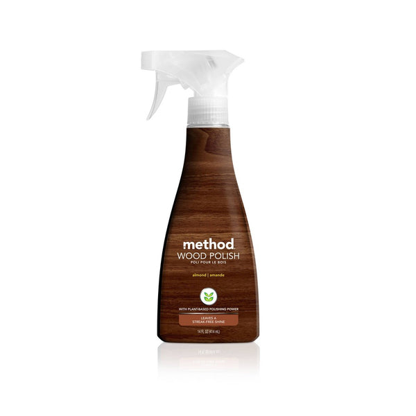 Method Almond Scent Wood Polish 14 Oz, Pack of 6