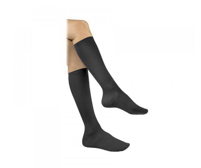 Activa Sheer Therapy Women's Dress Compression Socks 15-20 mmHg Black Medium