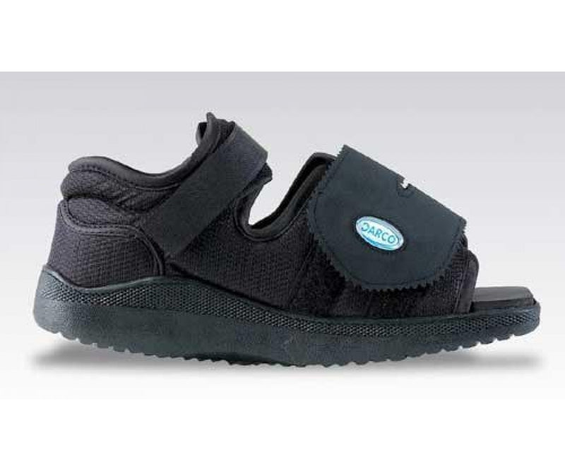 Darco Med-Surg Post-Op Shoe, Men's, Black, Medium