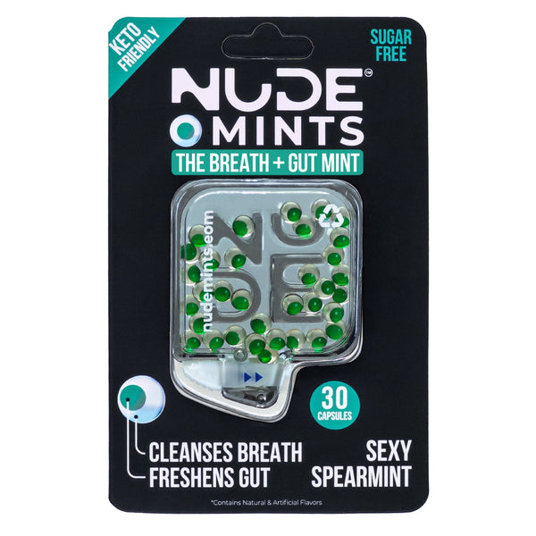 Nude Breath & Gum Mint Sexy Spearmint 30ct
