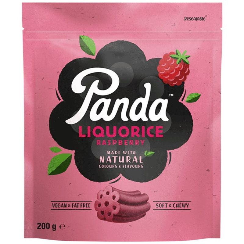 Panda Regaliz Raspberry Chews 7 oz