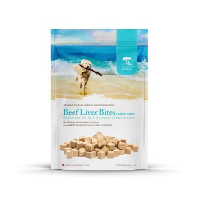 Caledon Farms Freeze Dried Beef Liver Dog Treat Bites