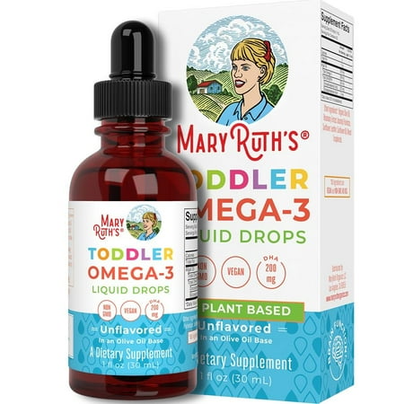 Mary Ruth's Infant & Toddler Omega-3 Liquid, Unflavored, 1oz