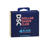Dollar Shave Club Dollar Shave Club 4 Blade Cartridges 4ct
