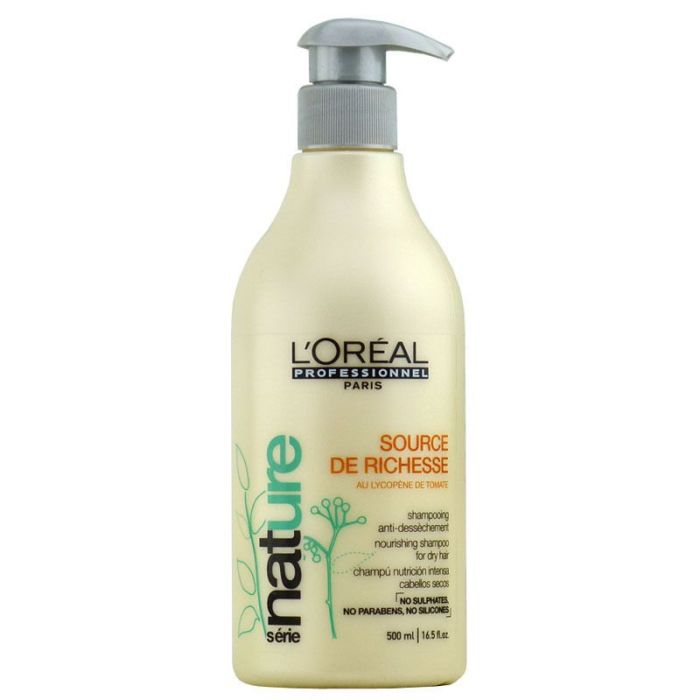 L'Oreal Professionel Source De Richesse Shampoo Dry Hair 16.5 OZ