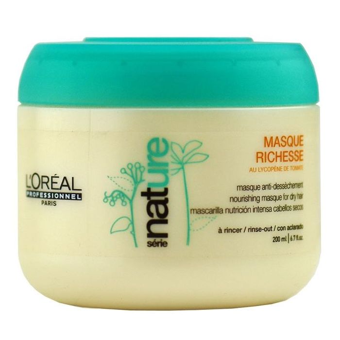 L Oreal Serie Nature Masque Richesse Nourishing Masque for Dry Hair 6.7 Oz