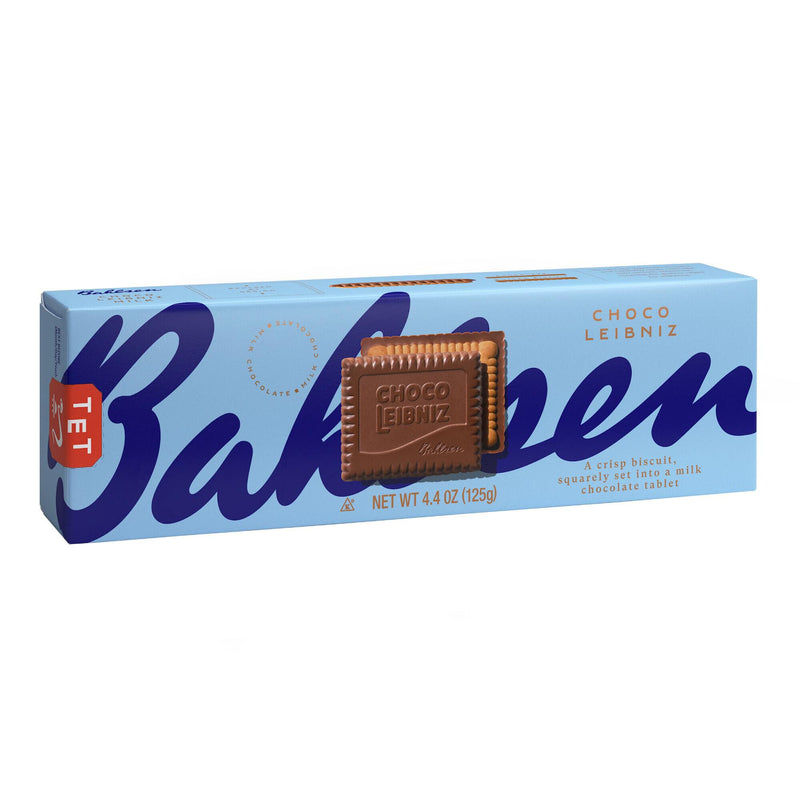 Bahlsen Choco Leibniz Cookies Milk Chocolate 4.4oz