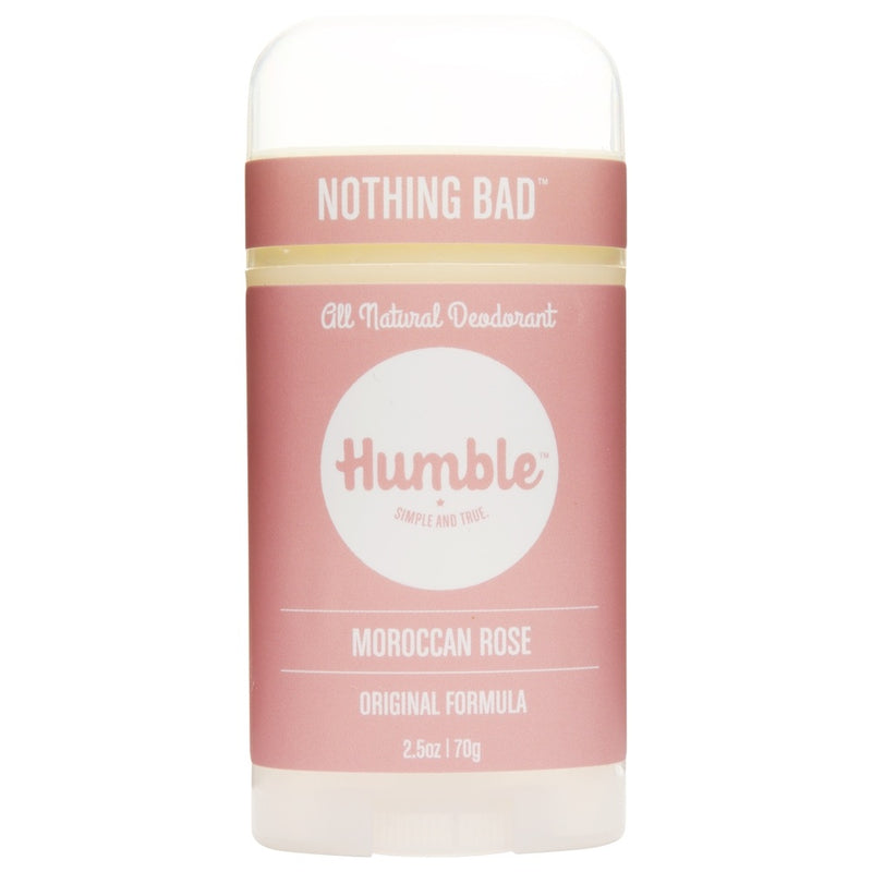 Humble Brands Natural Deodorant – Moroccan Rose, 2.5 oz