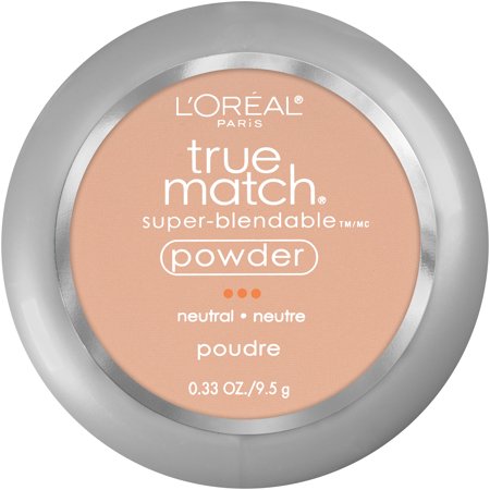 L'Oreal Paris True Match Super-Blendable Powder, N4 Buff Beige, 0.33 oz