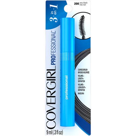 Covergirl Professional 3-in-1 Curved Brush Mascara 0.3 oz