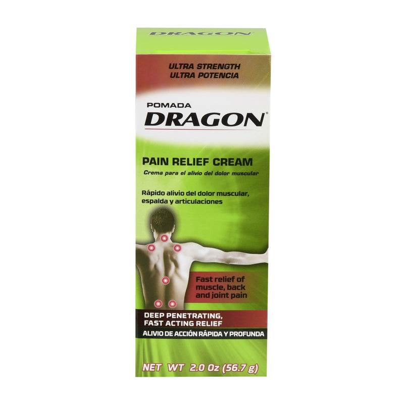 Pomada Dragón Ultra Strength Pain Relief Cream 2 oz
