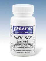 Pure Encapsulations NSK-SD Nattokinase - for Normal Blood Circulation - Supports Fibrinolytic Activity* - Gluten Free & Non-GMO - 60 Capsules 100 Mg