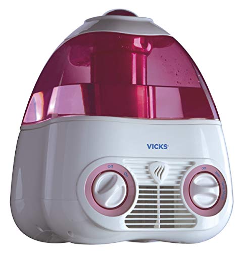 Vicks Starry Night Cool Mist Humidifier V3700M, Pink