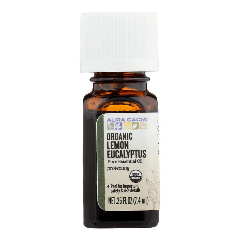 0.25 Fl Oz Organic Lemon Eucalyptus Essential Oil