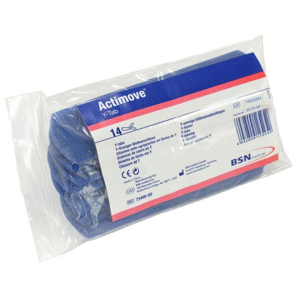 Actimove Sling Y-Tab Hook Closures, Bag of 14