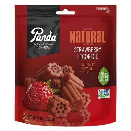 Panda All Natural Strawberry Licorice, 7 oz