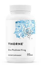 Thorne Zinc Bisglycinate 15 mg 60 Capsules