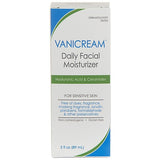 Vanicream Daily Facial Moisturizer with Hyaluronic Acid & Ceramides for Sensitive Skin, 3 fl oz