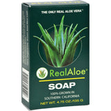 Real Aloe Aloe Vera Soap Bar, 4.75 oz