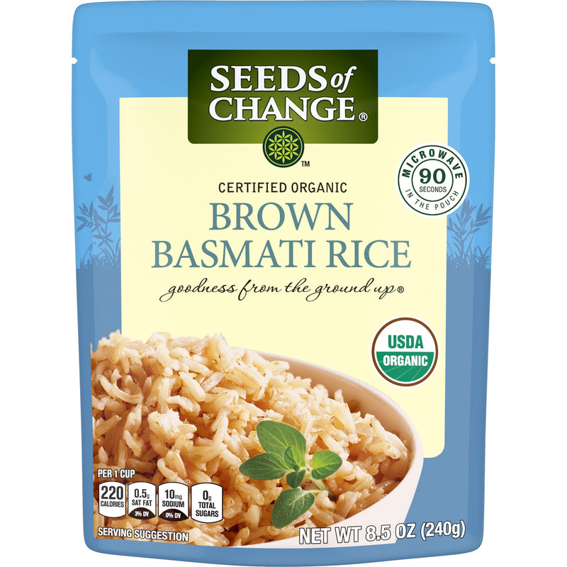 Seeds Of Change Organic Brown Basmati Rice - 8.5oz