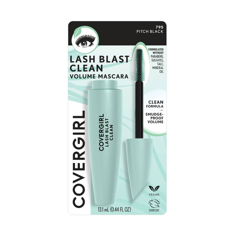 Covergirl Lash Blast Clean Volume Mascara, .44 Oz Pitch Black