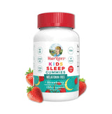 Mary Ruth's Sugar-Free Strawberry Sleep Gummies with Vitamin B6  L-Theanine & Herbals for Kids 60 ct