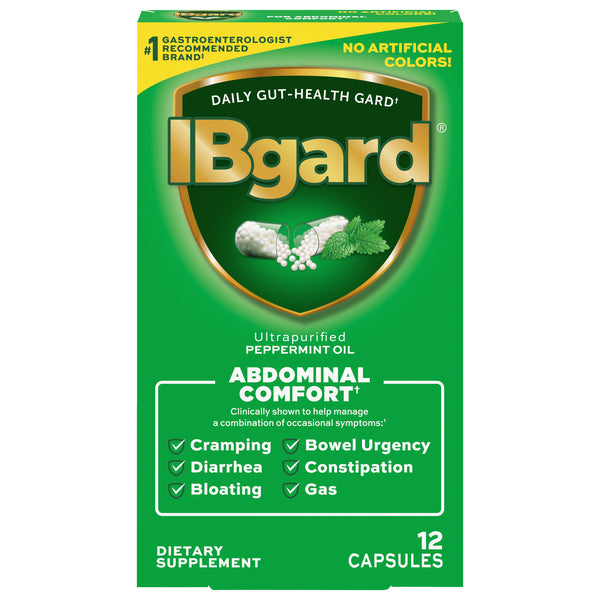 IBgard Gut Health Support Capsules, 12 Count