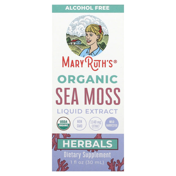 Mary Ruth's USDA Organic Sea Moss Liquid Drops 1 fl oz