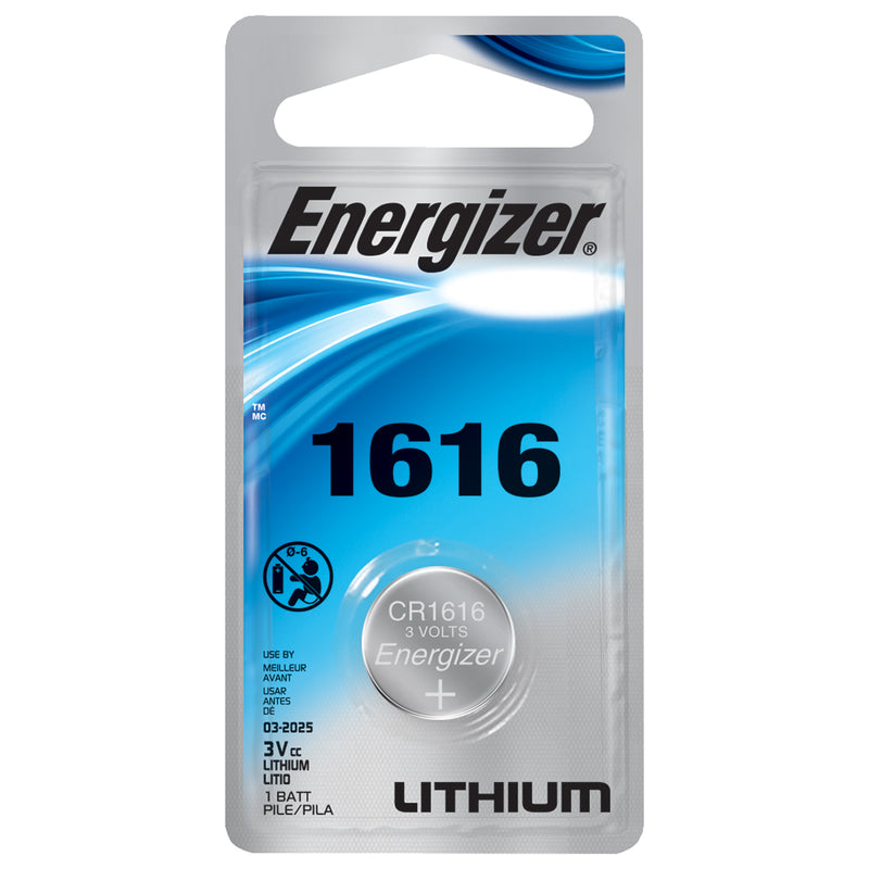 Energizer CR1616 3V Lithium Coin Battery