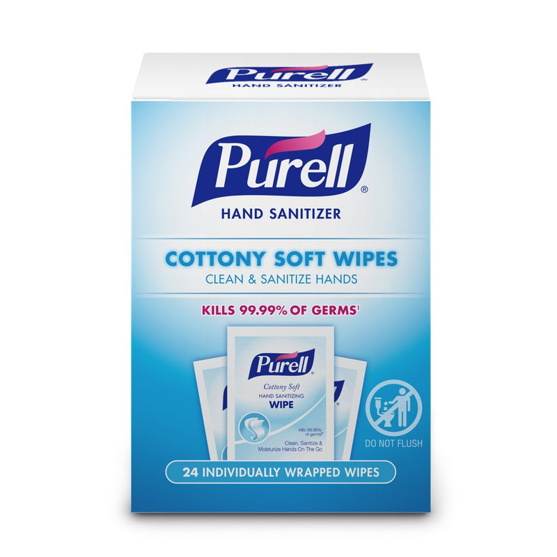 Purell Cottony Soft Hand Sanitizing Wipes Fresh 24 ct