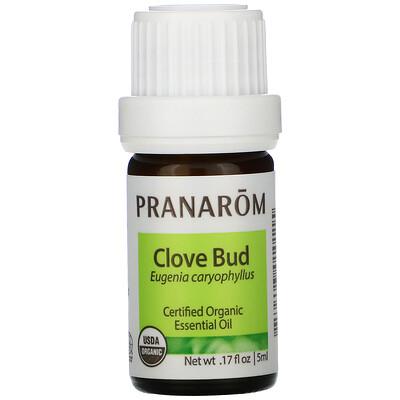 Pranarom Organic Clove Bud Essential Oil 0.17 Fl Oz