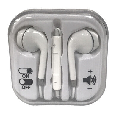 Fifo Thank U Premium Hands-Free Wired Earphones with Microphone, Black