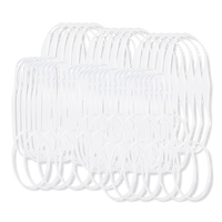 Kitsch No Snag Small Elastic Hair Ties 100pcs Clear Black Brown