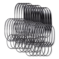 Kitsch Black No-Snag Elastics 100pc Set