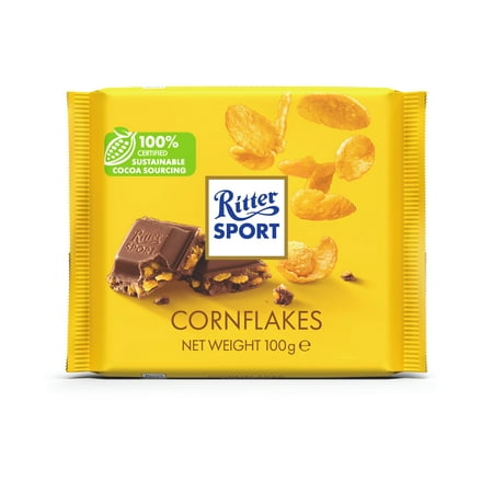 Ritter Sport Chocolate Bar With Cornflakes 3.5oz