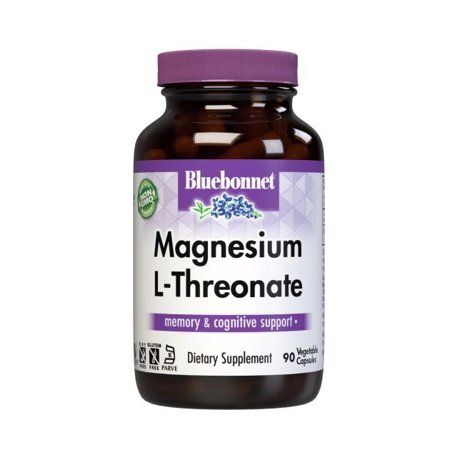 Bluebonnet Magnesium L-Threonate 90 Veg Capsules