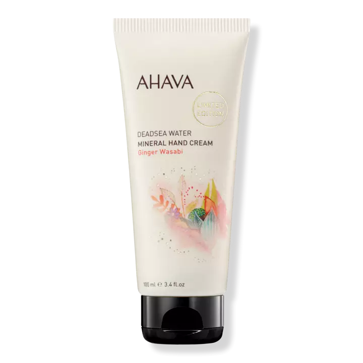 Crema de mano de edición limitada de AHAVA Ginger Wasabi Mineral Limited